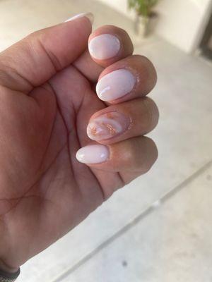 Nails after job was done