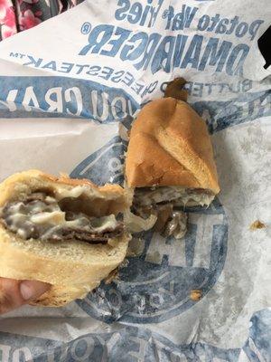 Philly cheesesteak