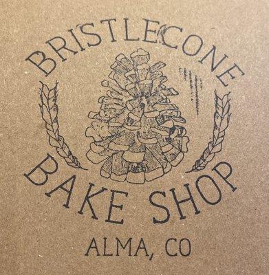 Classic and simple logo on natural paper packaging.