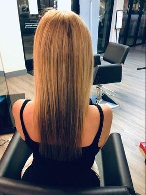 Gorgeous keratin smoothing treatment by Sher!