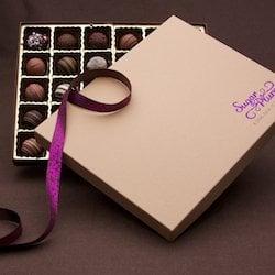 Sugar Plum Belgian Chocolate Truffles