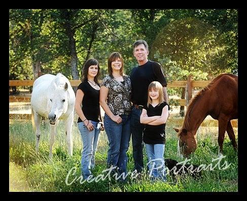 Family Photo Outdoors