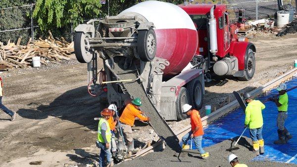 Ready Mix Concrete Delivery, where and when you need it.