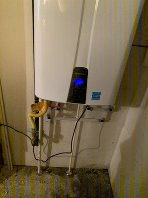 Tankless install