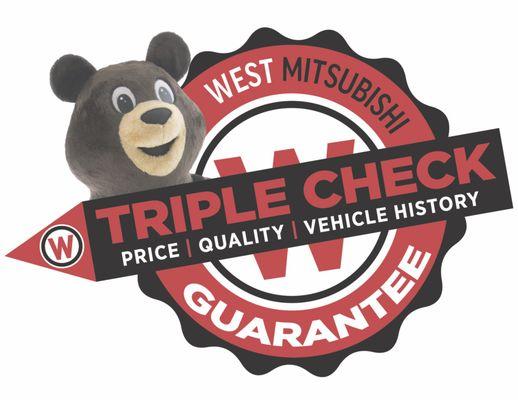 Triple Check Guarantee, We protect you on Price, Quality and Vehicle History