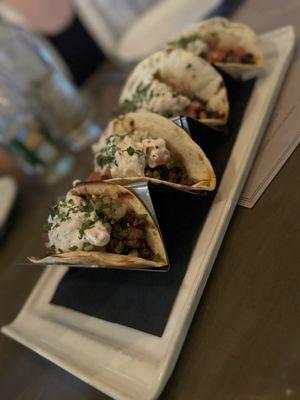 Gyro tacos.