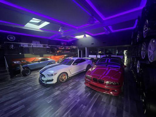 Need 4 Speed Motorsports showroom