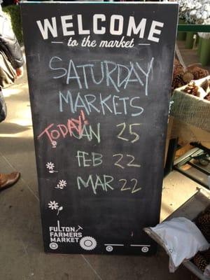 Don't miss out on the second season of indoor winter markets! Shop locally for cheeses, meets, and all kinds of produce.