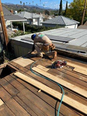 Roofing services