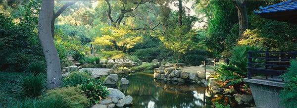 Japanese Teahouse in the Amazing Descanso Gardens, La Cañada Flintridge, LA, CA