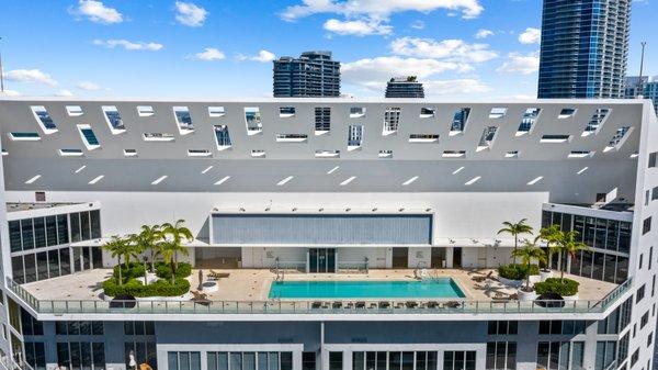 Roof Level Swimming Pool