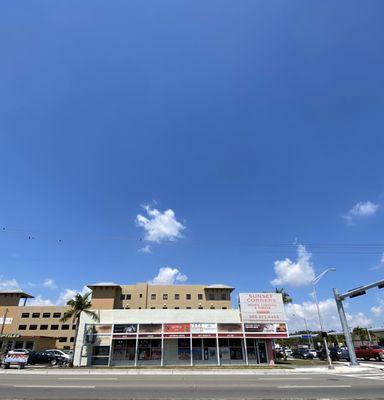 Outside view During the Coronavirus Pandemic COVID_19