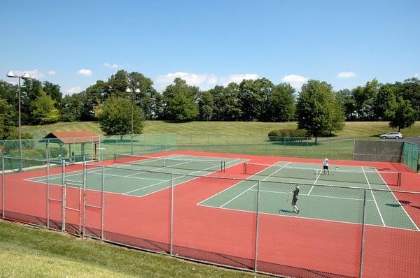 Outdoor courts