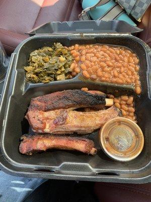 $15.00 rib plate!