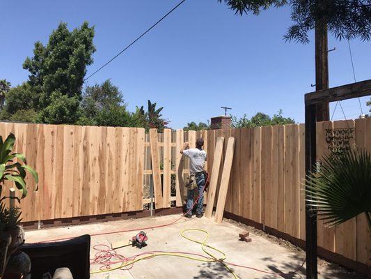 We are thrilled with the way our fence turned out. Shad and his team are so efficient, thorough and complete.