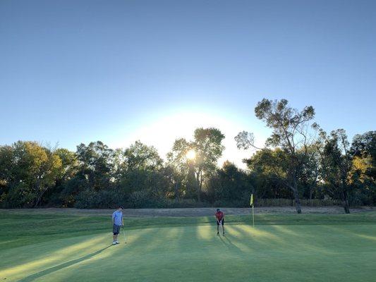 18th green