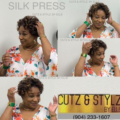 Call (904) 233-1607 for a SILK PRESS.