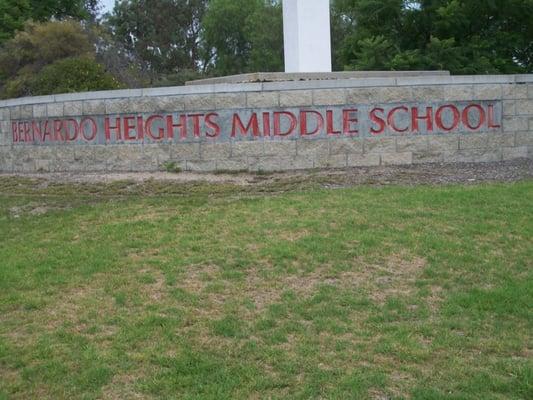 Bernardo Heights Middle School in Rancho Bernardo