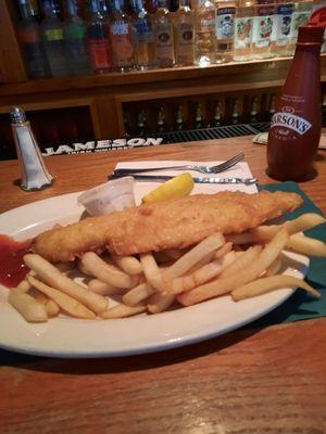 Fish and chips yum