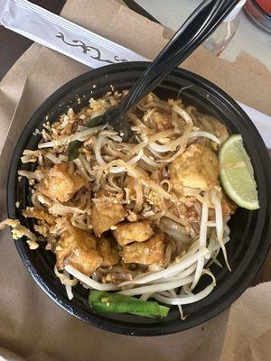 Pad Thai w/tofu