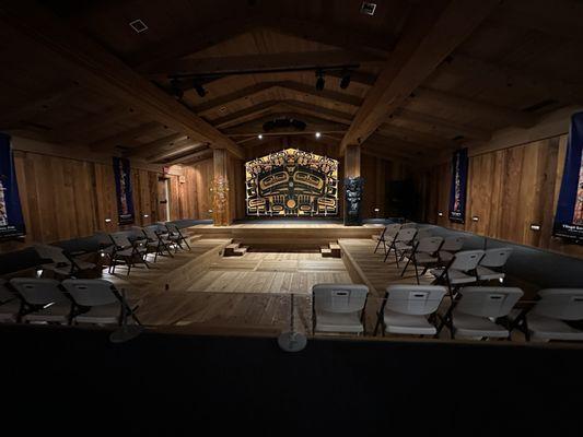 Inside the Shuka Hut. Take your time to browse around and sit for a while. It has great energy!