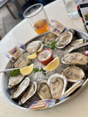 Oysters...