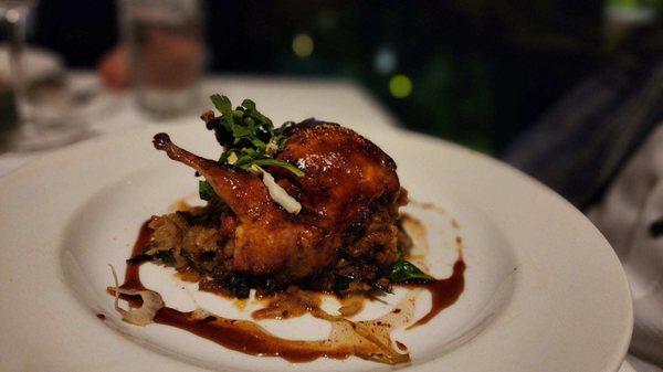 Lacquered quail