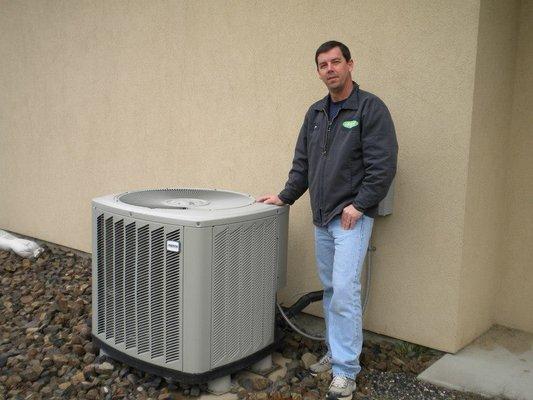 Dave Hubbard, owner and founder of Chinook Heating & Air.