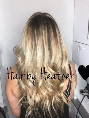 Rooted blonde dimension by Heather