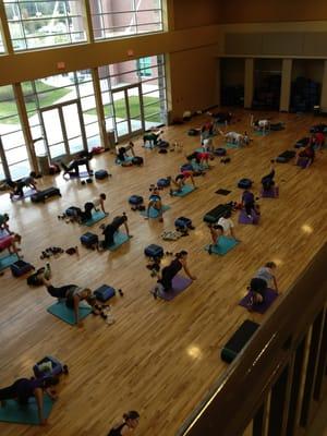 Great floor classes YMCA