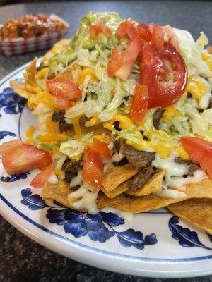 Asada Nachos