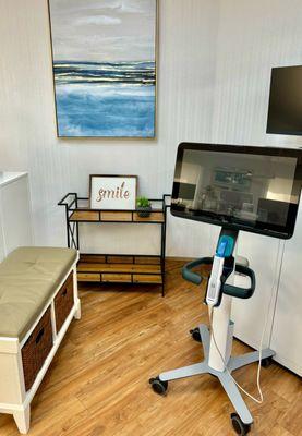 This office is equipped with state-of-the-art technology to improve patients' experiences.