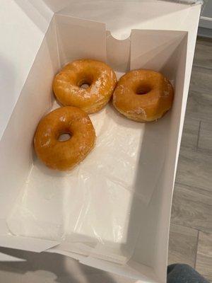 Glazed donuts