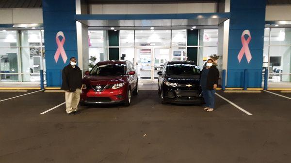 Thank you to the Pigatt family on their New vehicle's. It was a pleasure working with you and I hope you enjoy your New vehicle's.