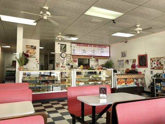 Quaint locally owned donut and kolache shop