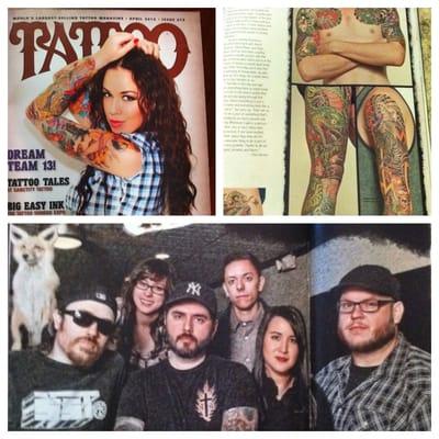 As featured in Tattoo Magazine