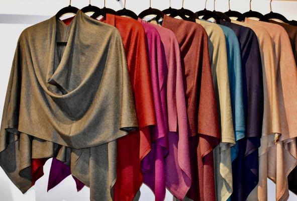 Our Best Selling Poncho comes in a wide selection of colors!