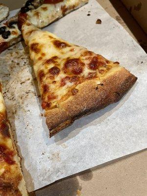 Overdone crust