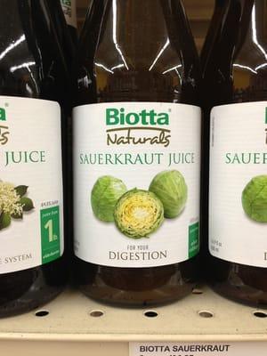 Sauerkraut juice?