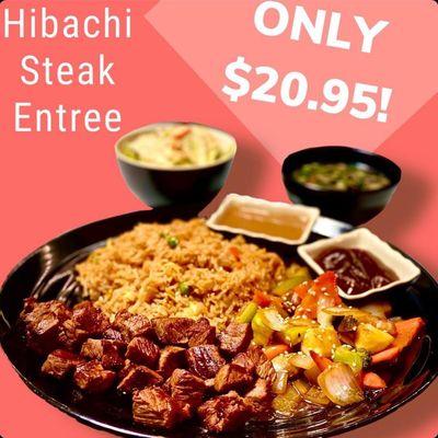 Hibachi Steak ( New York Strip)