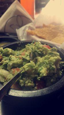 Guac made fresh.