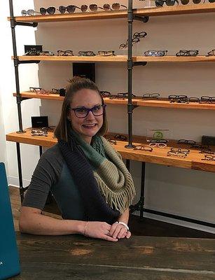 Dr. Samantha Jahnke is the owner and optometrist at inVista Optical.