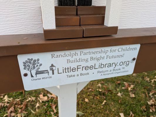 Lisa Hayworth Little Free Library, Asheboro