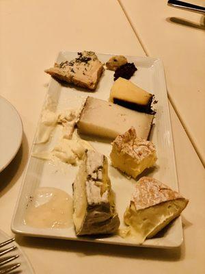 Selection of Seven Cheeses