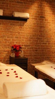 Couple massage room