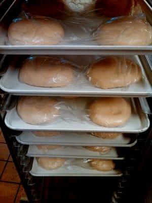 We roll dough fresh EVERY DAY