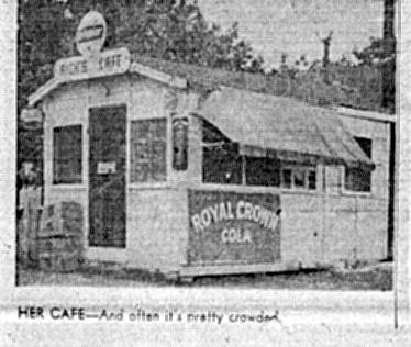 Historic local diner serving slugburgers, Mrs. Rich's Cafe