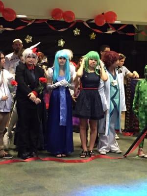 Not a Halloween party but anime party.