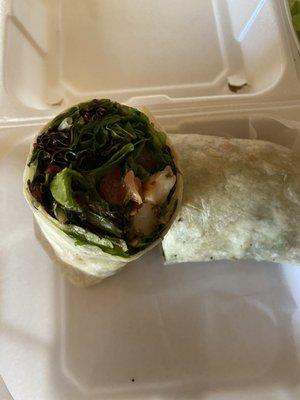 Grilled Shrimp Wrap