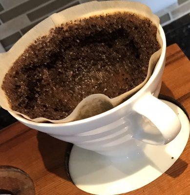 Pour over coffees